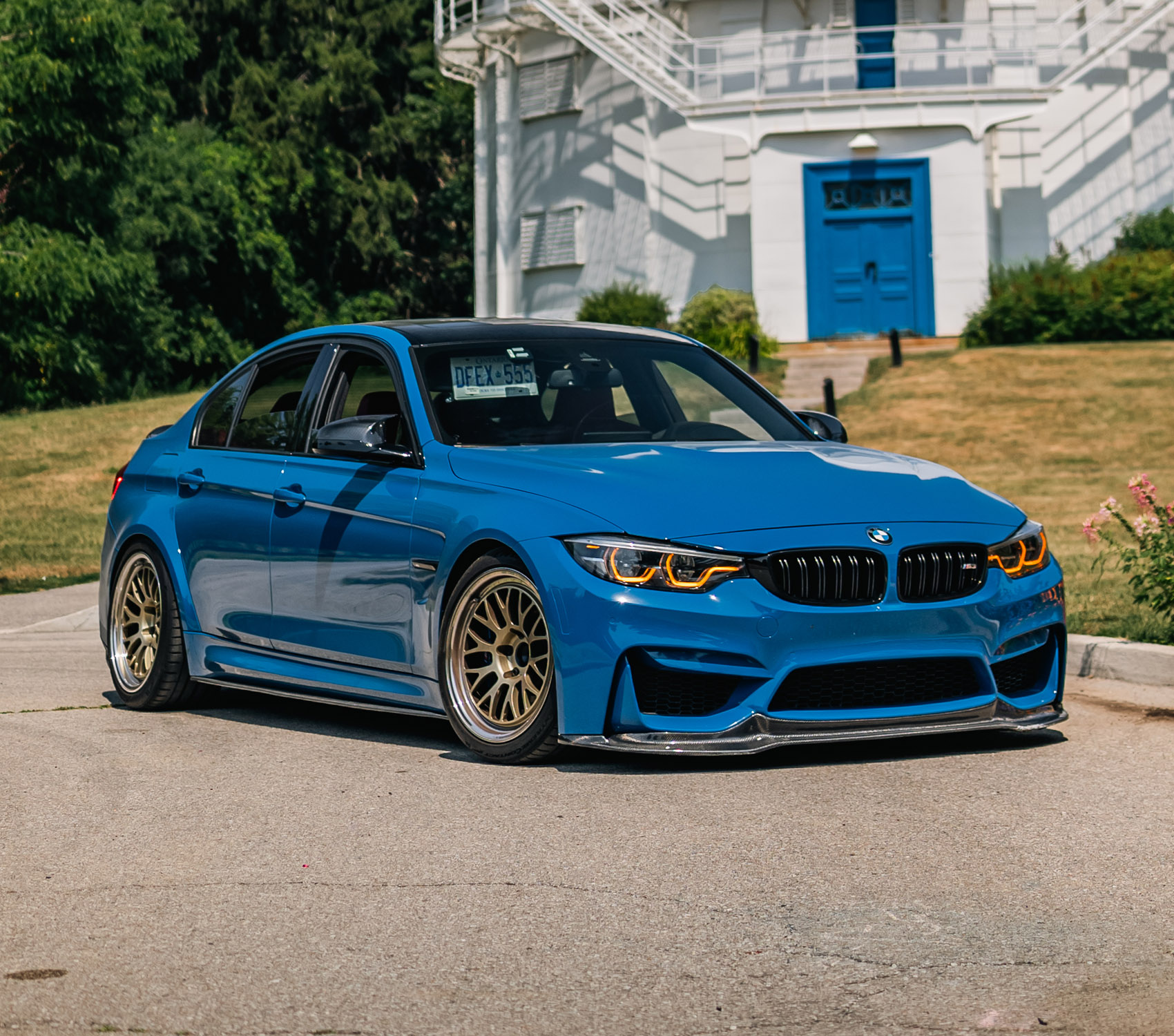 F80 M3 CS10R Weiss Gold